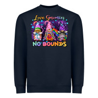 Navy love gnomies no brounds pride Heavyweight Sweatshirt - FaDigitalArtStudio