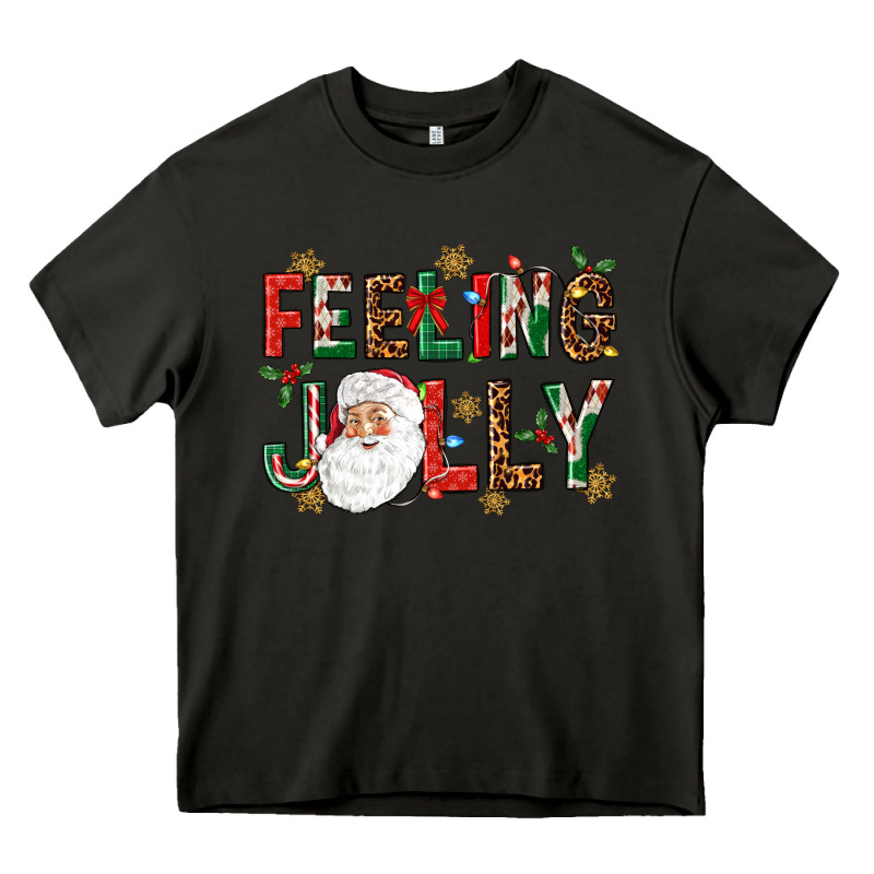 Feeling Jolly Heavy Core Tee by NancyCooperArtShop | Teevron