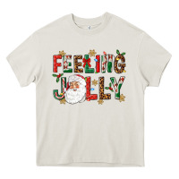 Cream Feeling Jolly Heavy Core Tee - NancyCooperArtShop