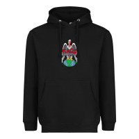 Black classic kaos   global domination Heavyweight Hoodie - tuanDangUi