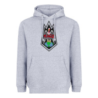 Heather Grey classic kaos   global domination Heavyweight Hoodie - tuanDangUi