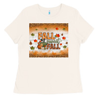 Bone fall sweet fall tumbler Ladies Tee - BundleAndBundleShop