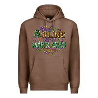Chestnut heads and bling it's' a mardi gras thing Premium Hoodie - FaDigitalArtStudio