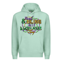 Seafoam heads and bling it's' a mardi gras thing Premium Hoodie - FaDigitalArtStudio