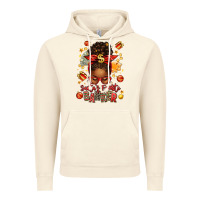 Vintage Artic santa favorite banker afro messy bun Vintage Hoodie - texasbilliewilder