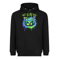 Black colorul chesire Heavyweight Hoodie - tuanDangUi