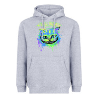Heather Grey colorul chesire Heavyweight Hoodie - tuanDangUi