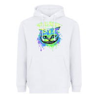 White colorul chesire Heavyweight Hoodie - tuanDangUi