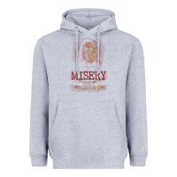 Heather Grey misery Heavyweight Hoodie - tuanDangUi