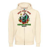 Sandshell traditional lady hispanic heritage month Zipper Hoodie - BundleAndBundleShop