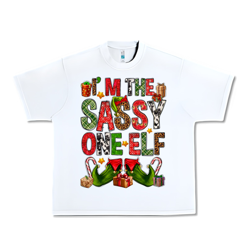 I'm The Sassy On The Elf Urban Heavy Tee by NancyCooperArtShop | Teevron