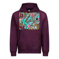 Mauve Wine nurse mousepad Urban Hoodie - BarkalooDesign