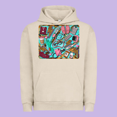 Nurse Mousepad Urban Hoodie Designed By Barkaloodesign