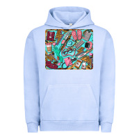 Pigment Grape Ice nurse mousepad Urban Hoodie - BarkalooDesign