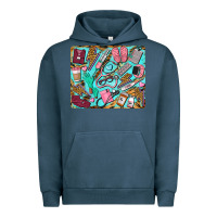 Pigment Midnight Navy nurse mousepad Urban Hoodie - BarkalooDesign