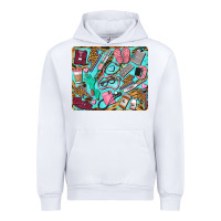 White nurse mousepad Urban Hoodie - BarkalooDesign