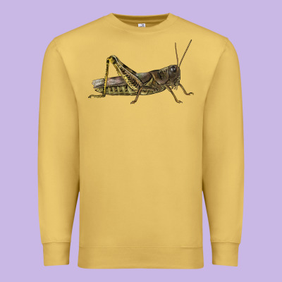 Grasshopper Premium Sweatshirt Designed By Lillyallendesigns