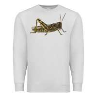 Dove Grey Grasshopper Premium Sweatshirt - LillyAllenDesigns