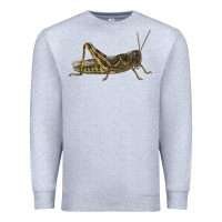 Heather Grey Grasshopper Premium Sweatshirt - LillyAllenDesigns