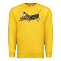 Lemon Grasshopper Premium Sweatshirt - LillyAllenDesigns
