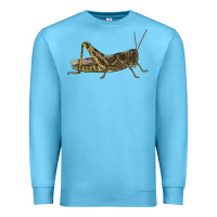 Ocean Blue Grasshopper Premium Sweatshirt - LillyAllenDesigns