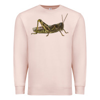 Pale Pink Grasshopper Premium Sweatshirt - LillyAllenDesigns