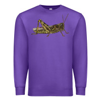 Purple Grasshopper Premium Sweatshirt - LillyAllenDesigns