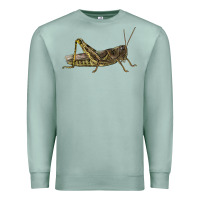Seafoam Grasshopper Premium Sweatshirt - LillyAllenDesigns