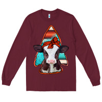 Burgundy baby calf arrowhead Long Sleeve Tee - Jasminsmagicworld