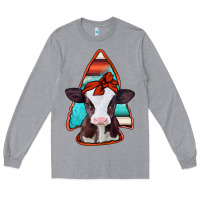 Heather Grey baby calf arrowhead Long Sleeve Tee - Jasminsmagicworld