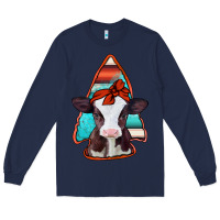 Navy baby calf arrowhead Long Sleeve Tee - Jasminsmagicworld