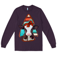 Plum baby calf arrowhead Long Sleeve Tee - Jasminsmagicworld