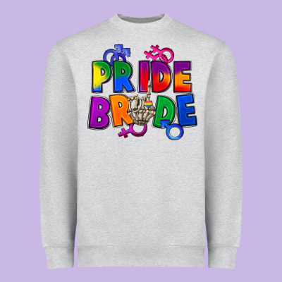 Pride Bride Heavyweight Sweatshirt Designed By Fadigitalartstudio