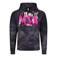 Cloud Black breast cancer msa medical support assistant Vintage Hoodie - texasbilliewilder