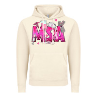 Vintage Artic breast cancer msa medical support assistant Vintage Hoodie - texasbilliewilder