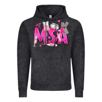 Vintage Black breast cancer msa medical support assistant Vintage Hoodie - texasbilliewilder