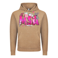 Vintage Coffee breast cancer msa medical support assistant Vintage Hoodie - texasbilliewilder