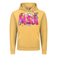 Vintage Mustard breast cancer msa medical support assistant Vintage Hoodie - texasbilliewilder