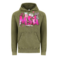 Vintage Olive breast cancer msa medical support assistant Vintage Hoodie - texasbilliewilder