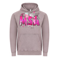 Vintage Zinc breast cancer msa medical support assistant Vintage Hoodie - texasbilliewilder