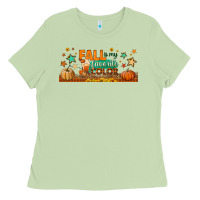 Matcha fall is my favorite color libbey glass Ladies Tee - BundleAndBundleShop