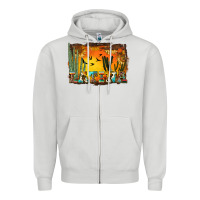 Dove Grey western latina Zipper Hoodie - BundleAndBundleShop