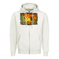 Oatmeal Heather western latina Zipper Hoodie - BundleAndBundleShop