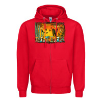 Red western latina Zipper Hoodie - BundleAndBundleShop