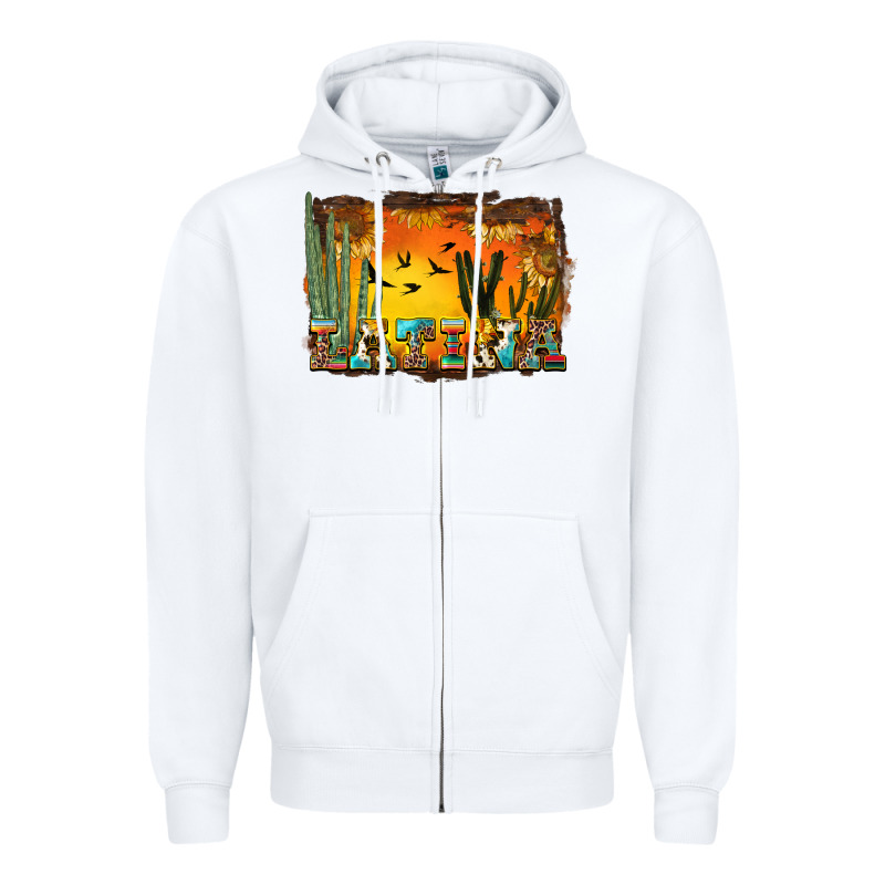 Western Latina Zipper Hoodie by BundleAndBundleShop | Teevron