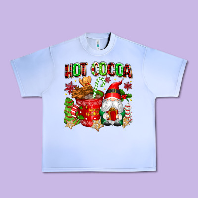 Hot Cocoa Urban Heavy Tee Designed By Texasbilliewilder