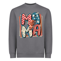 Storm 4th of July mama with lightning bolt Heavyweight Sweatshirt - FaDigitalArtStudio