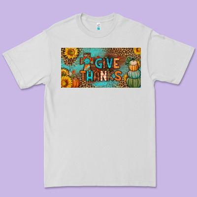 Give Thanks License Plate Premium Tee Designed By Bundleandbundleshop