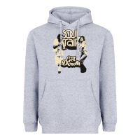 Heather Grey soul train Heavyweight Hoodie - tuanDangUi