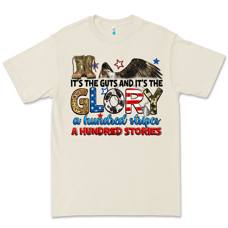 It's The Guts And It's The Glory A Hundred Stories Premium Tee by RanaPortraitStore | Teevron
